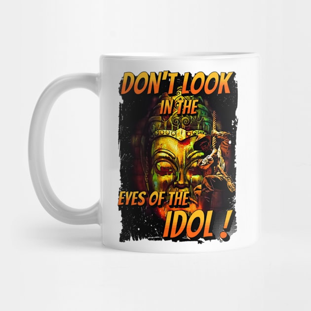 Don't Look in The Eyes of the Idol in Californa Adventureland by Joaddo